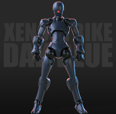 『3 min projectシリーズ』010_SHEIK MAINLAND 強攻異人 1/18スケールプラスチックモデルキット(ネイビー)